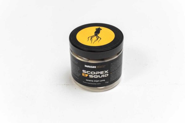 Nash Bait Scopex Squid Range Pop Ups White 12mm 75 gr
