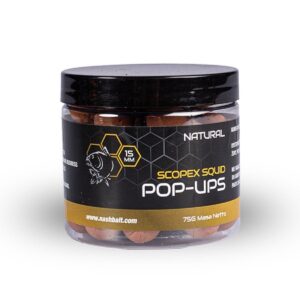 Nash Scopex Squid Pop Ups Natural 15mm 75gr