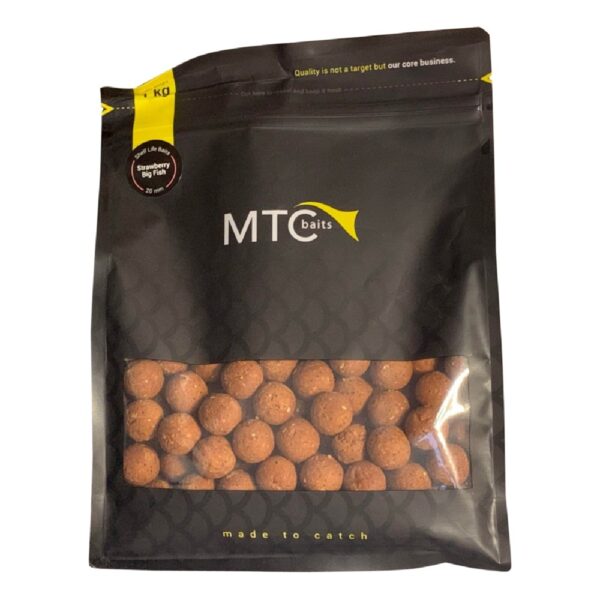 MTC Baits Strawberry Big Fish Boilies 24mm 5kg