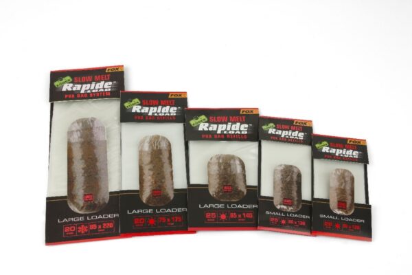Fox Edges Rapide Refills Slow Melt PVA Bags 75 mmx175 mm x 20 bags