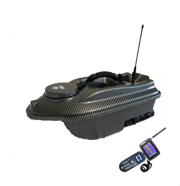 Boatman Actor Pro Voerboot Fishfinder en GPS Carbon / Carbon