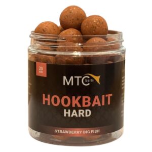 MTC Baits Strawberry Big Fish Hard Hookbait 16mm