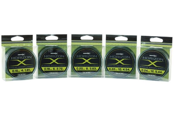 Fox Matrix Horizon X Sinking Monofilament 300M 0.18 mm 2,72Kg