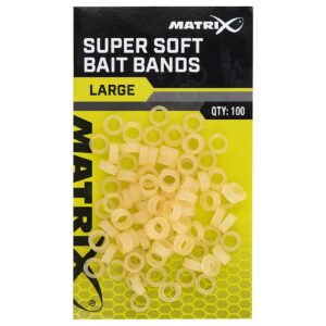 Matrix Super Soft Bait Bands Large 100st.
