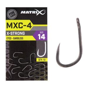 Fox Matrix Mxc-4 Barbless Eyed 10St. Size 18