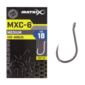 Fox Matrix Mxc-6 Barbless Eyed 10St. Size 18