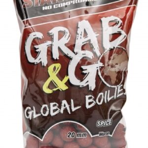 Starbaits Grab & Go Global Boilies 14mm 1Kg Spice