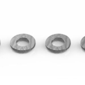 Fox Black Label Leather Washers 4st.
