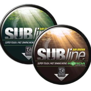 Korda SUBline Green 1000m 0.43 mm 20 lbs