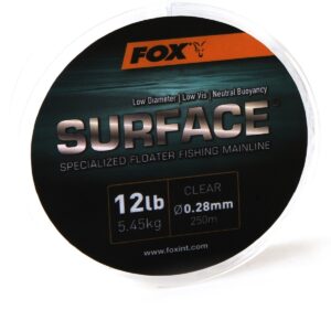 Fox Surface Floater Mainline Clear 0.28 mm 12 lbs 250 m