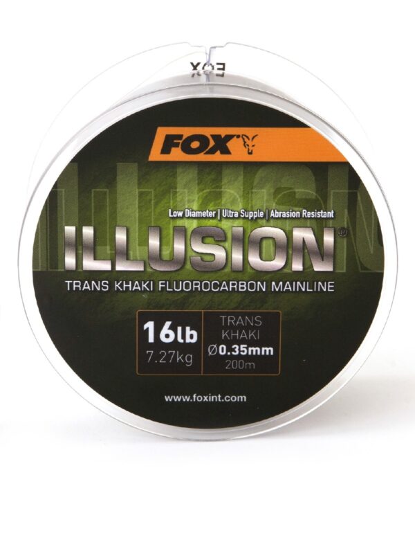 Fox Illusion Mainline Trans Khaki 0.39 mm 19 lbs 200 m