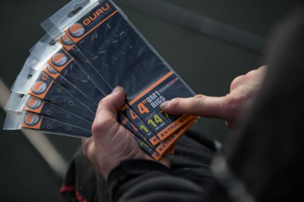 Guru QM1 Bait Band Ready Rigs 4inch 10cm 12 / 0,22 mm