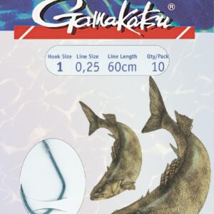 Gamakatsu Hook Bks-2210S Pike Perch 60Cm 02-025 mm, 10 st