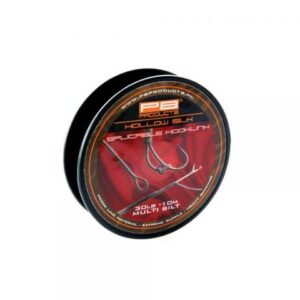 PB Hollow Silk Splicable Hooklink 30 lbs Multi 10m Weed