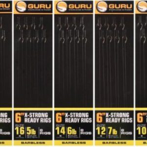 Guru XS Carp Pole Rigs 6inch15cm size 12 - 0,19 mm