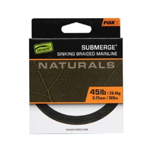 Fox Sub Natural Braid 0.25 mm 20.4kg 45lbs 300m