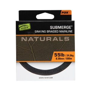 Fox Submerge Naturals Sinking Braid X 300m / 0.38mm / 65lb
