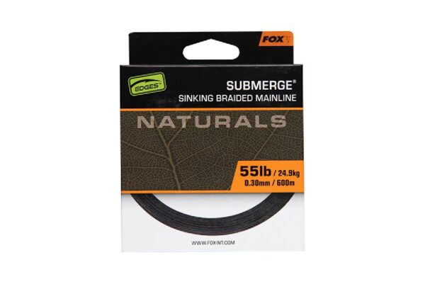 Fox Submerge Naturals Sinking Braid X 300m / 0.38mm / 65lb