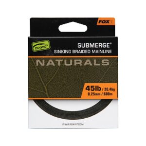 Fox Sub Natural Braid 0.25 mm 20.4kg 45lbs 600m