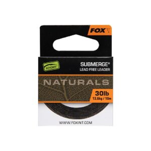 Fox Naturals Submerge Leader 10m 30 lb 13.6kg