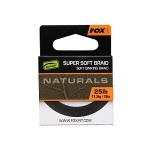 Fox Naturals Soft Braid hooklength 20m 25 lb 11.3kg