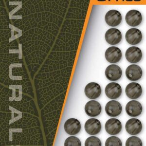 Fox Naturals 6mm Tapered Bore Beads 30st.