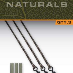 Fox Naturals Submerged Leaders 40 lb 18.1kg 3st.