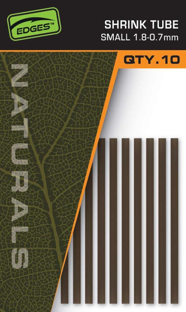 Fox Edges Naturals Shrink Tube S 1.8-0.7mm 10st.