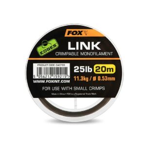 Fox Edges Link Trans Khaki Mono 20m 0.64 mm 35 lbs