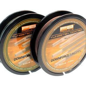 PB Downforce Tungsten Coated Hooklink 20Lb 10m Silt