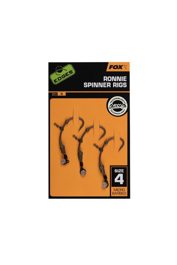 Fox Edges Medium Curve Ronnie Rig 3st. Size 4