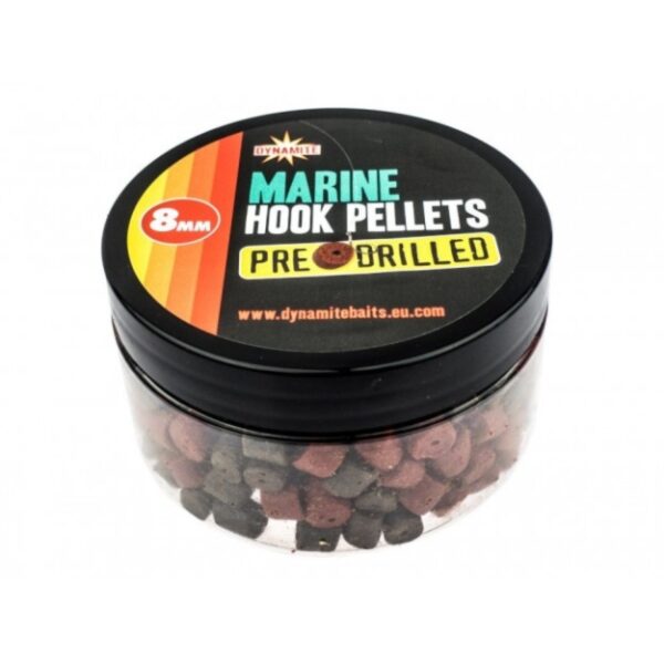 Dynamite Baits Pre-Drilled Hook Pellets 8mm Marine Halibut