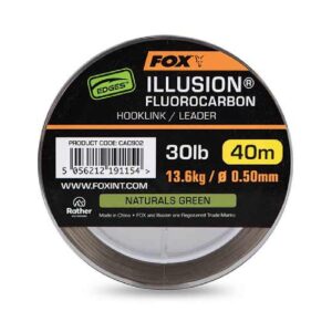 Fox Edges Illusion Naturals Green Fluorocarbon 40m/ 0.50mm / 30lb
