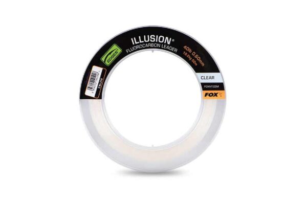 Fox Illusion Clear Fluorocarbon Leader 50m / 0.60mm / 40lb