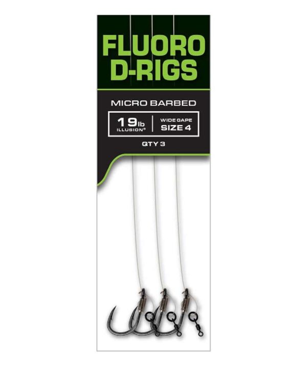 Fox Carp Ready Rigs Fluoro D-Rig Size 6 3st.